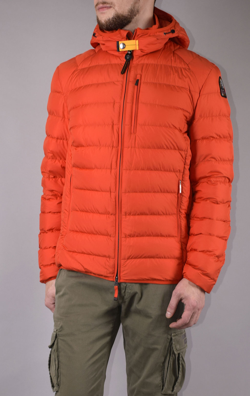 Куртка-пуховик лёгкая PARAJUMPERS LAST MINUTE FW 19/20 orange 