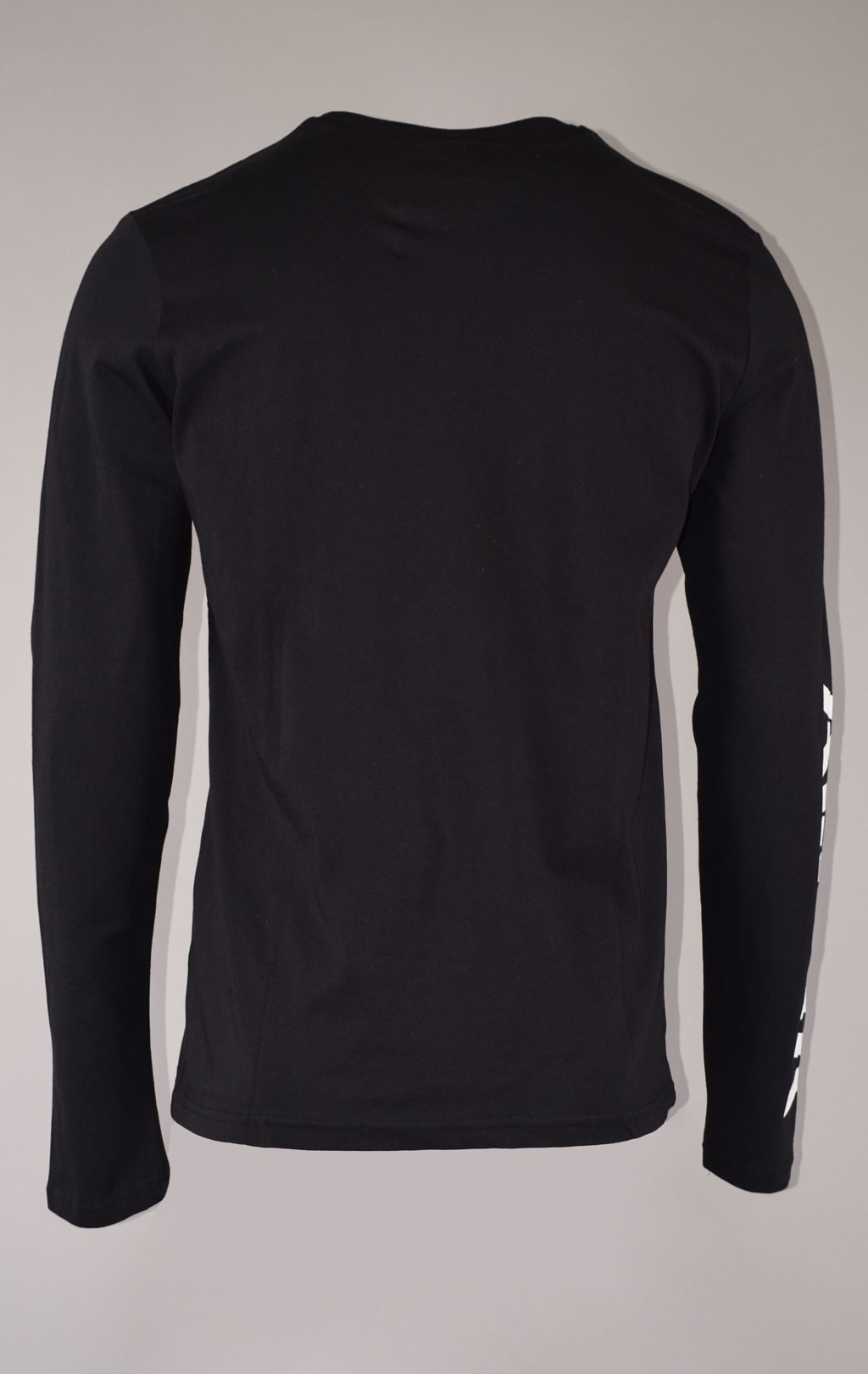 Лонгслив ALPHA INDUSTRIES SLEEVE PRINT HEAVY LS black 