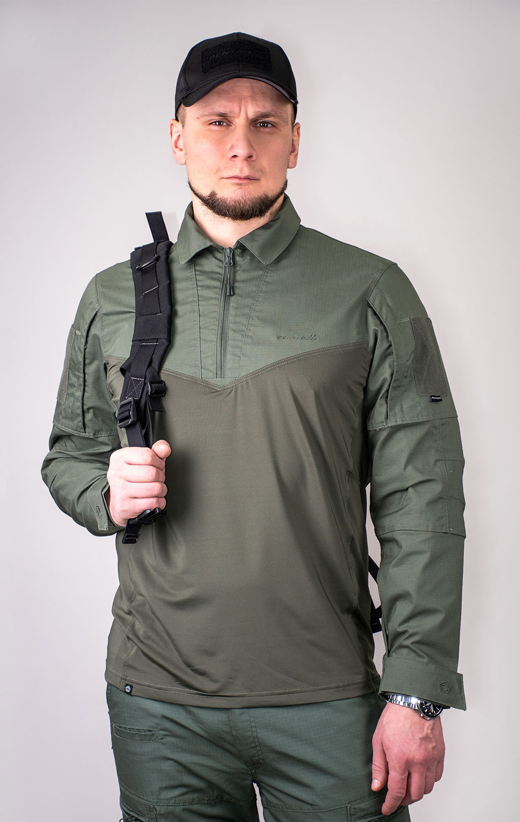 Рубашка Combat shirt Pentagon RANGER TAC-FRESH green 06CG 02013 