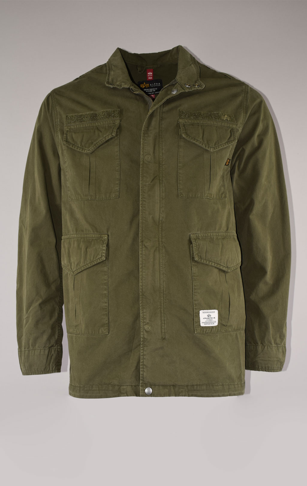 Ветровка ALPHA INDUSTRIES LIGHTWEIGHT FIELD COAT M-65 SS 22 m dark green 