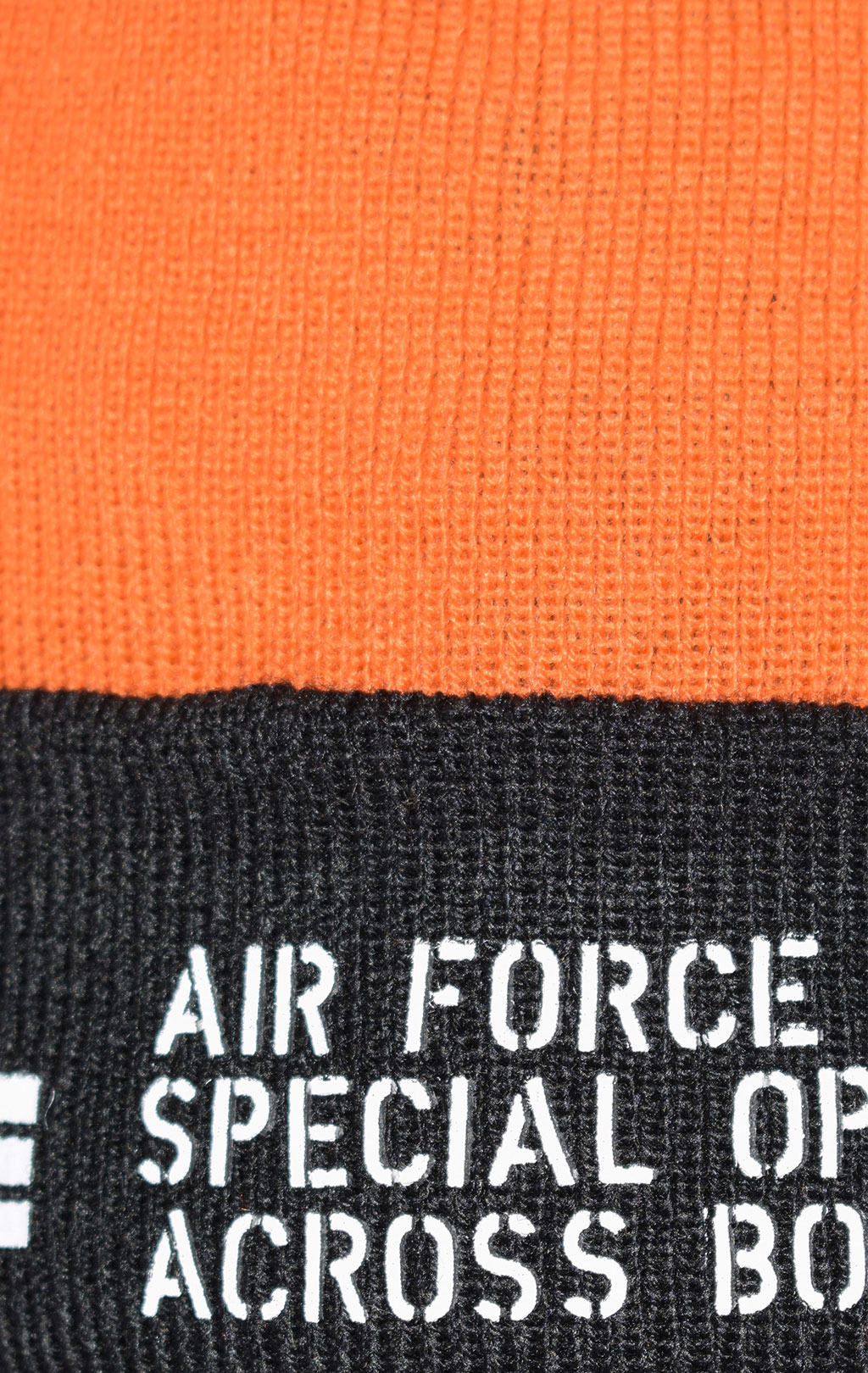 Шапка ALPHA INDUSTRIES AIR FORCE BEANIE flame orange 