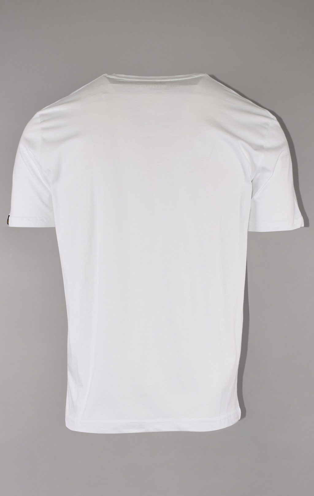 Футболка ALPHA INDUSTRIES BASIC T SMALL LOGO white 