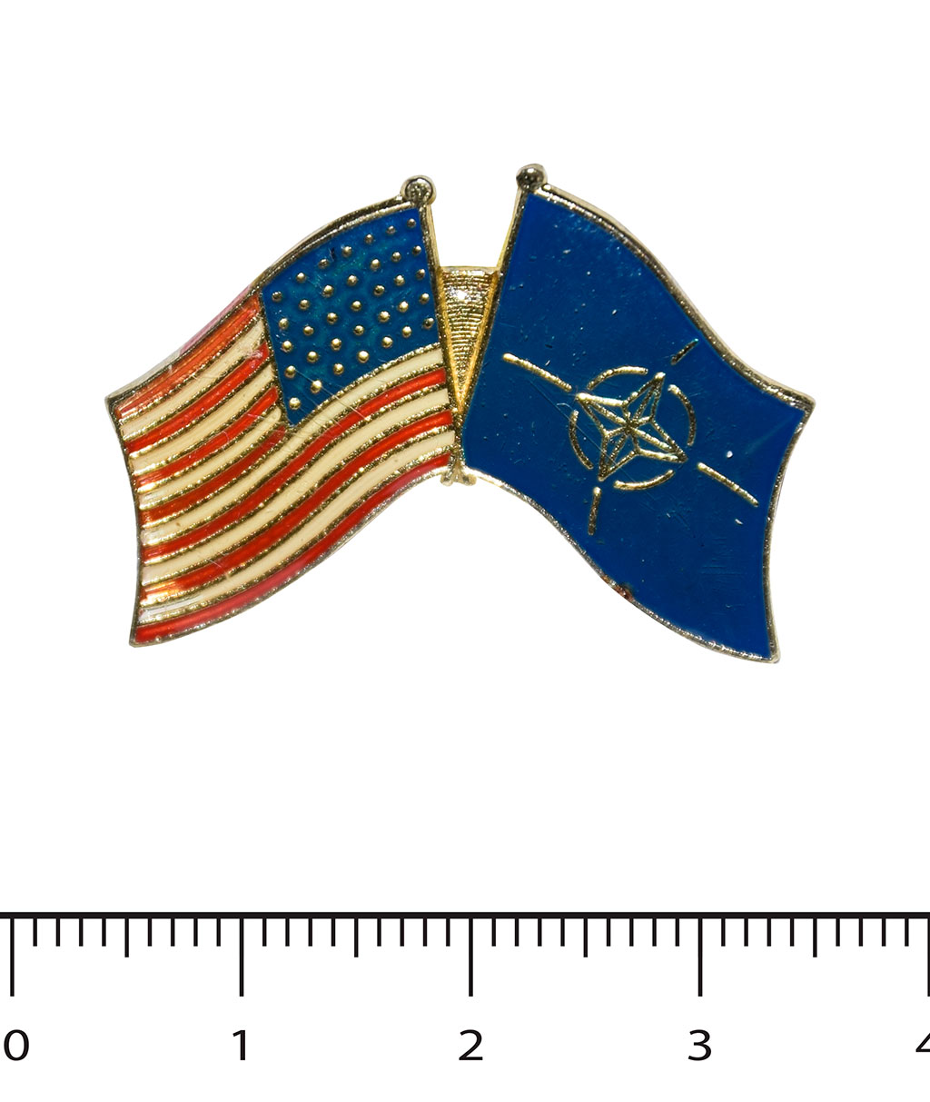 Знак-флаг USA/NATO (P62967) 
