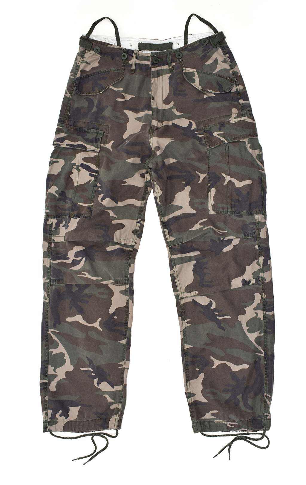 Брюки-карго Surplus VINTAGE FATIQUE CLASSIC M-65 camo woodland 