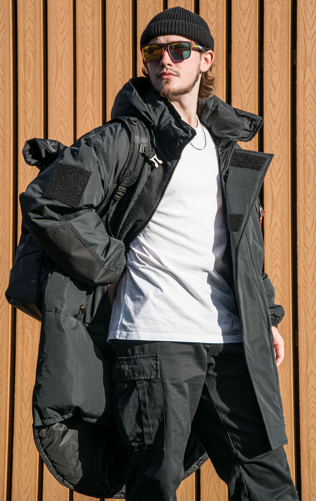 ALPHA INDUSTRIES PCU LEVEL 7 MOD PARKA FW 23 24 m black