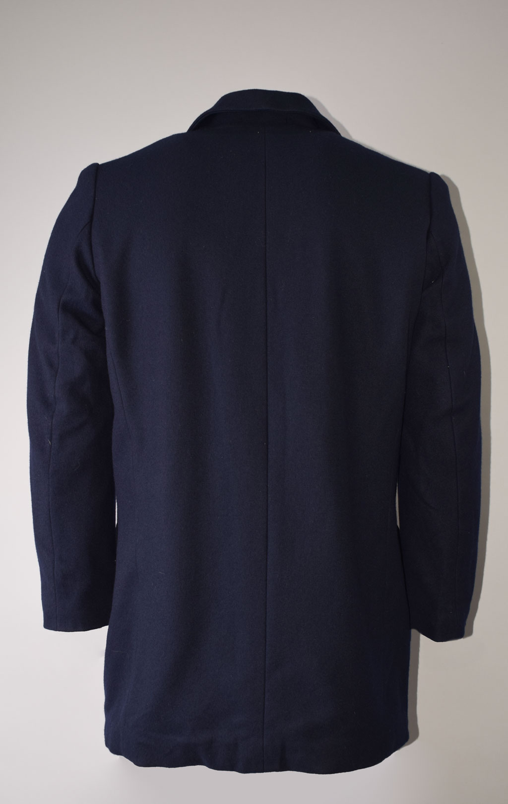 Бушлат морской The men's store PEACOAT шерсть70/вискоза30 navy б/у Канада