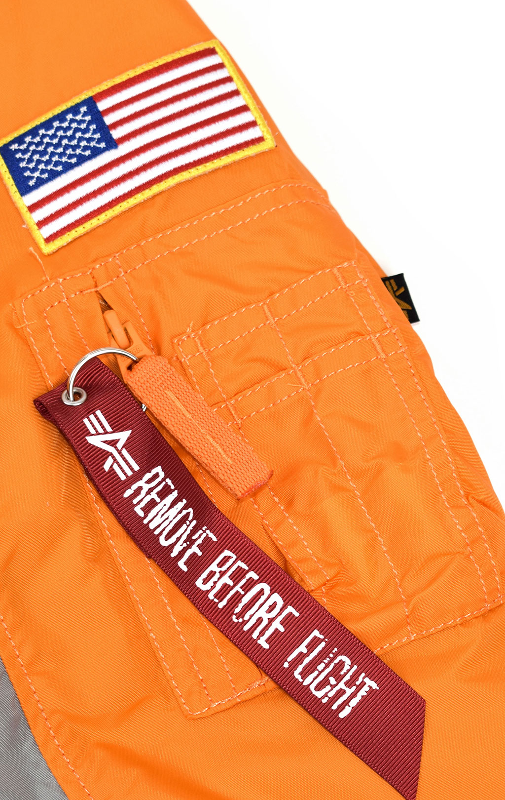 Анорак ALPHA INDUSTRIES NASA SPACE CAMP ANORAK alpha orange 