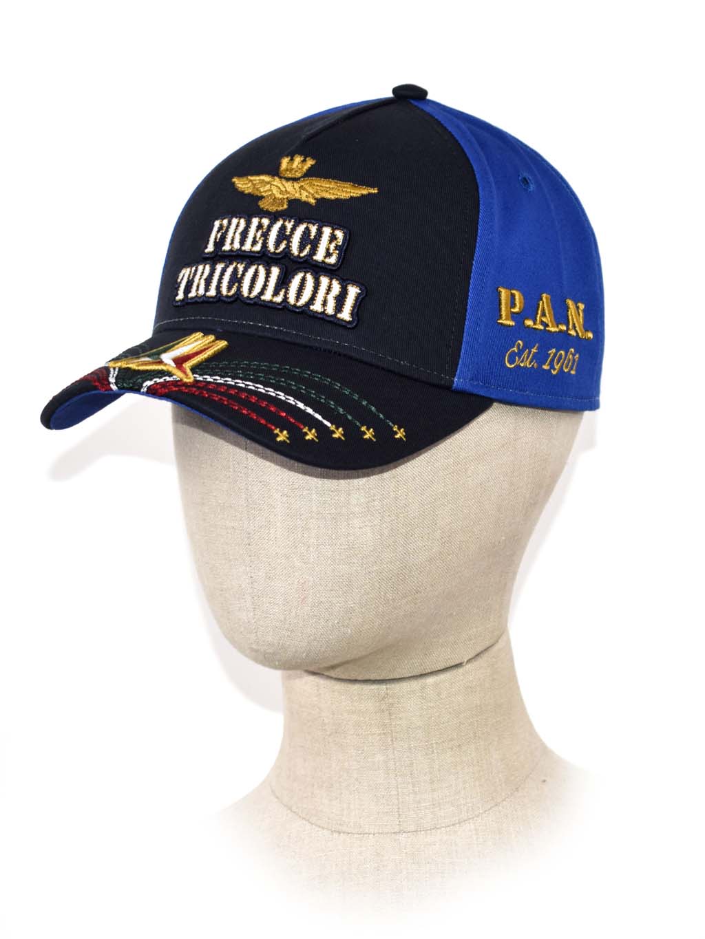 Бейсболка AERONAUTICA MILITARE SS 21/CN blue navy/royal (HA 1078)
