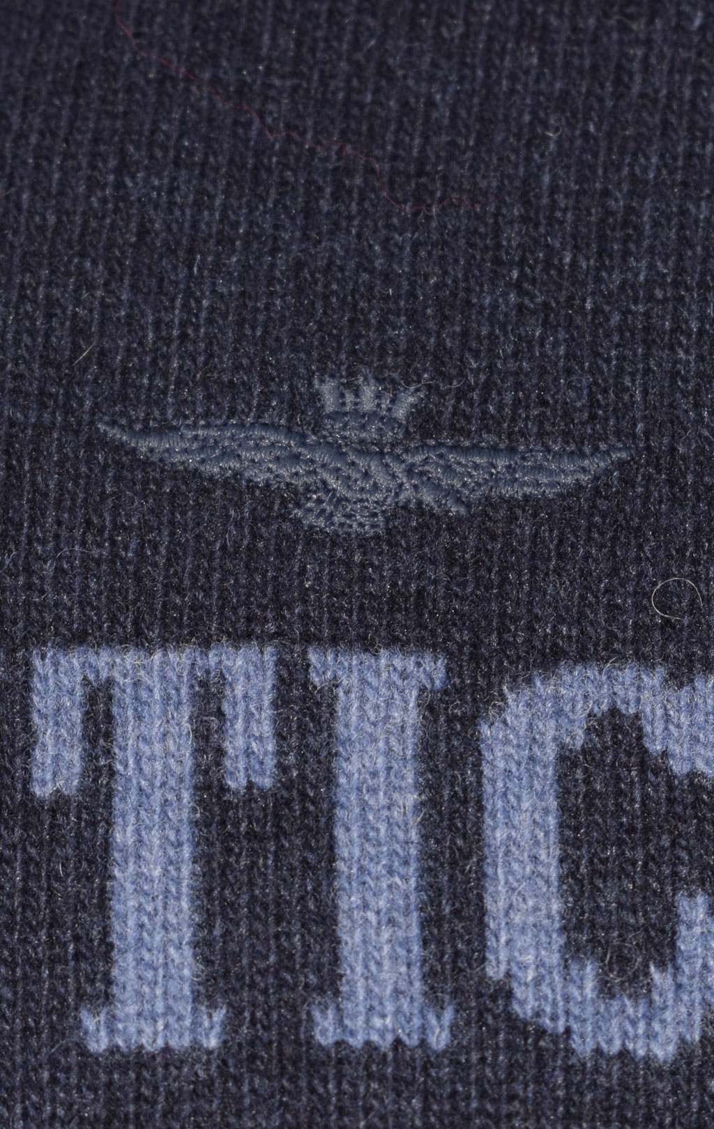Свитер AERONAUTICA MILITARE FW 23/24/BG blue mountain (MA 1463) 