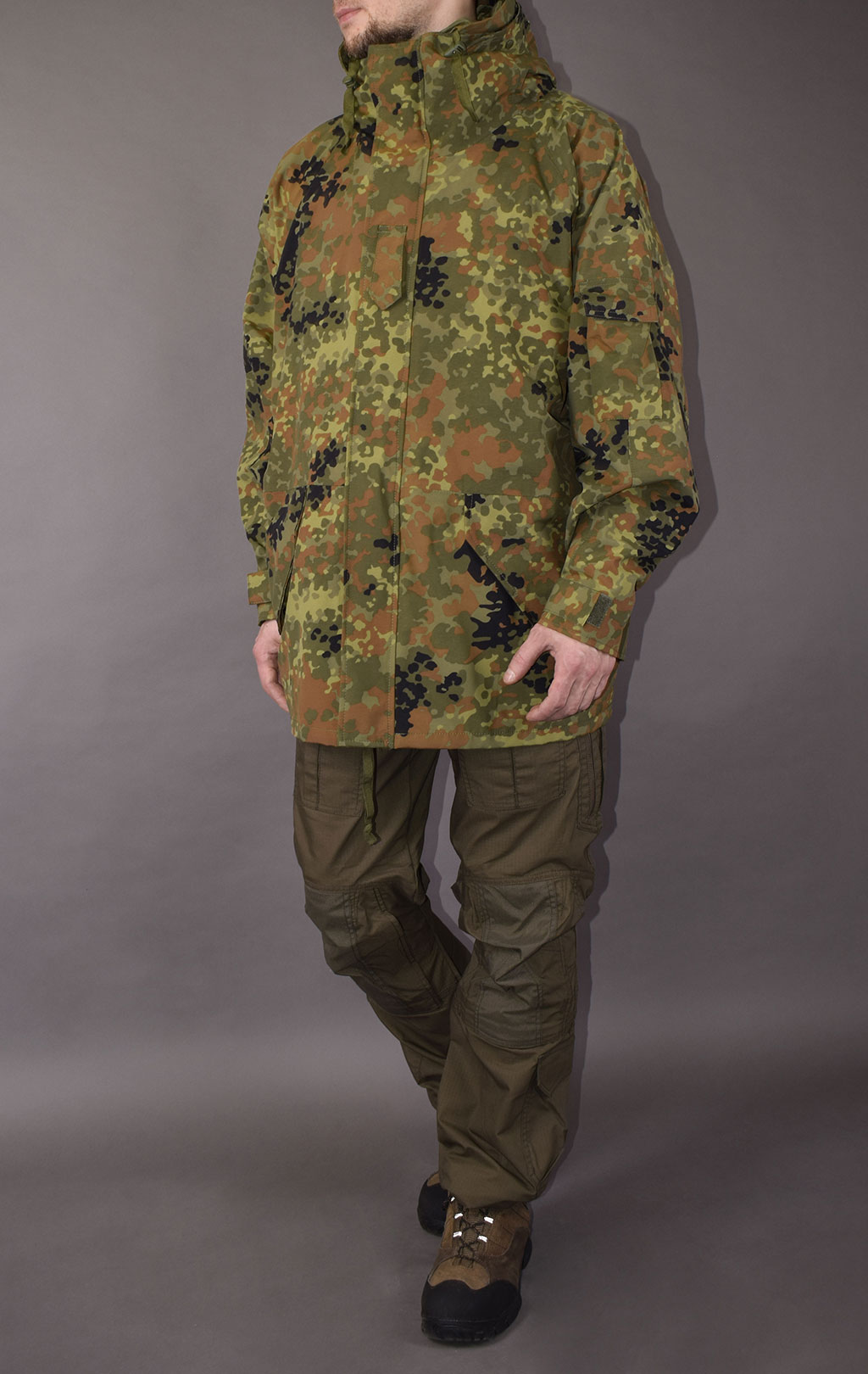 Куртка непромокаемая Mil-Tec мембрана flecktarn 