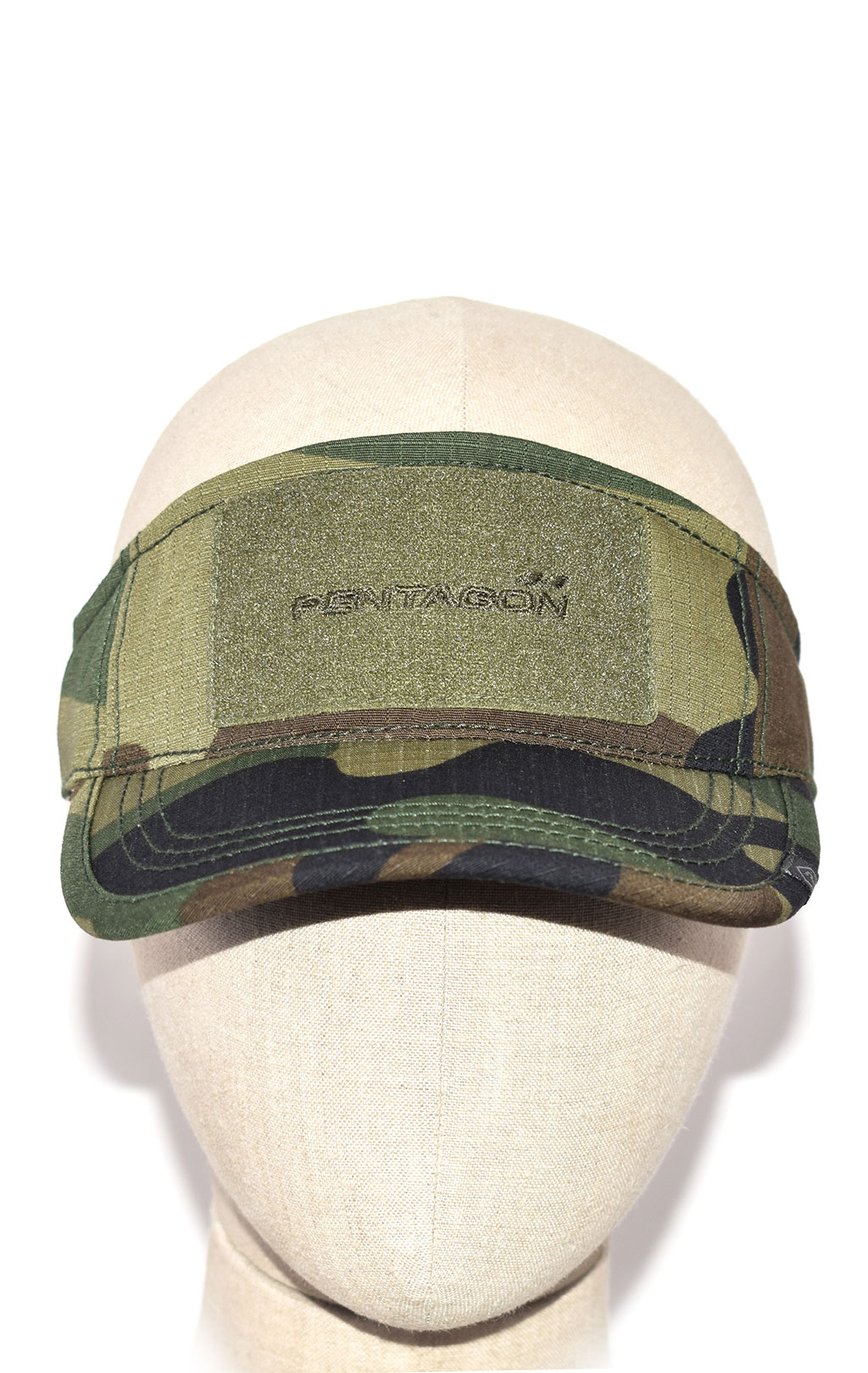 Повязка с козырьком Pentagon VISOR BB camo woodland 13044 