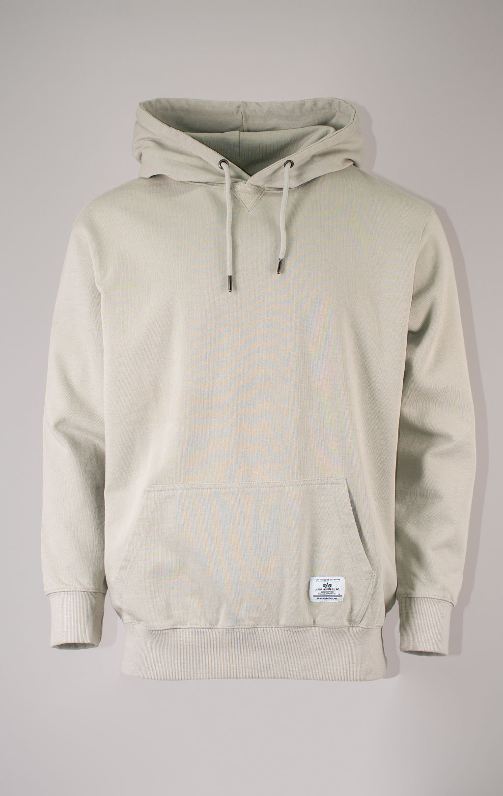 Толстовка ALPHA INDUSTRIES ESSENTIAL FRENCH TERRY HOODIE GEN-II SS 25 m light gray 