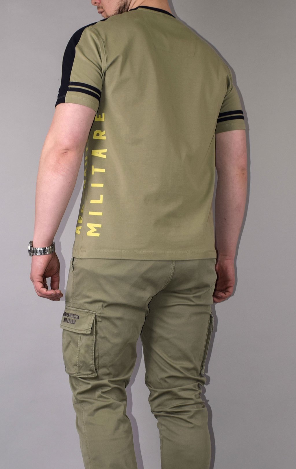 Футболка AERONAUTICA MILITARE SS 21/TR green (TS 1816) 