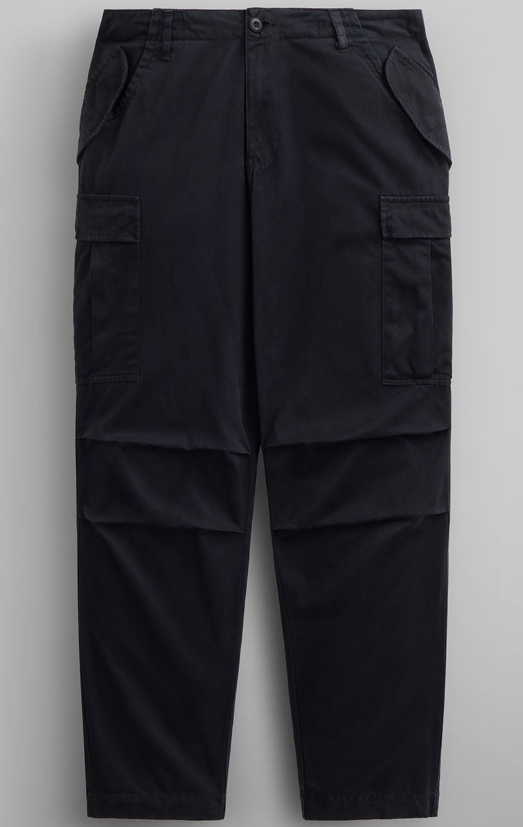 Брюки-карго парашюты ALPHA INDUSTRIES M-65 PANT плотные SS 24 m black 