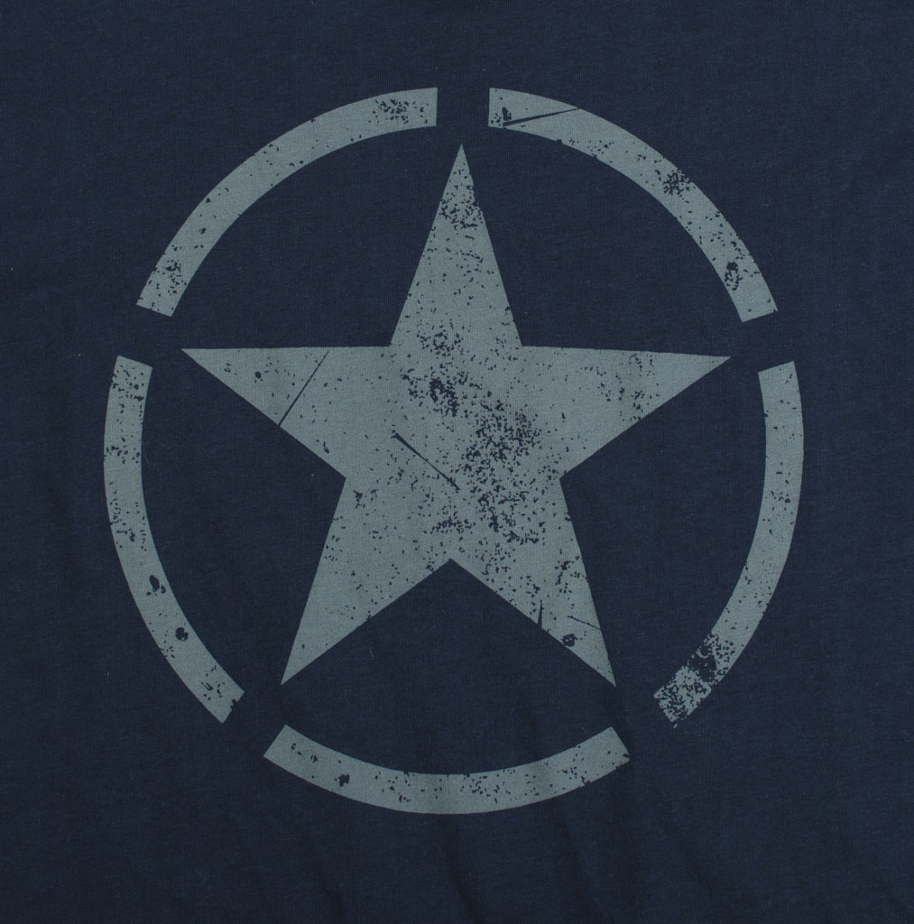 Футболка ALPHA INDUSTRIES STAR T rep. blue 