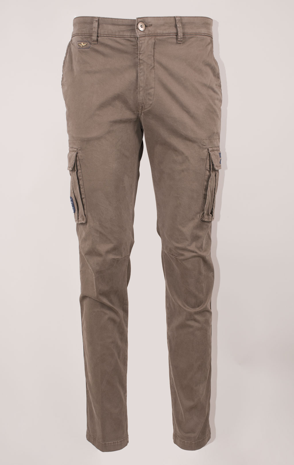 Брюки-карго AERONAUTICA MILITARE плотные FW 24/25/AL light mud (PA 1329) 