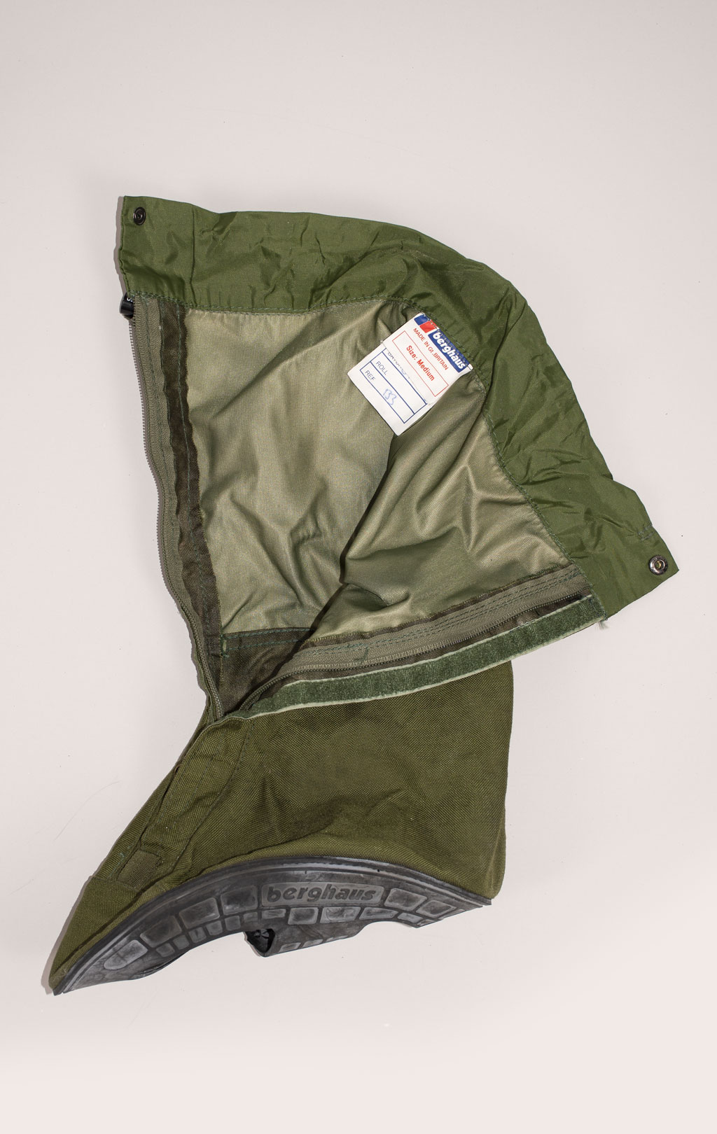Гамаши Berghaus с открытой подошвой olive б/у 