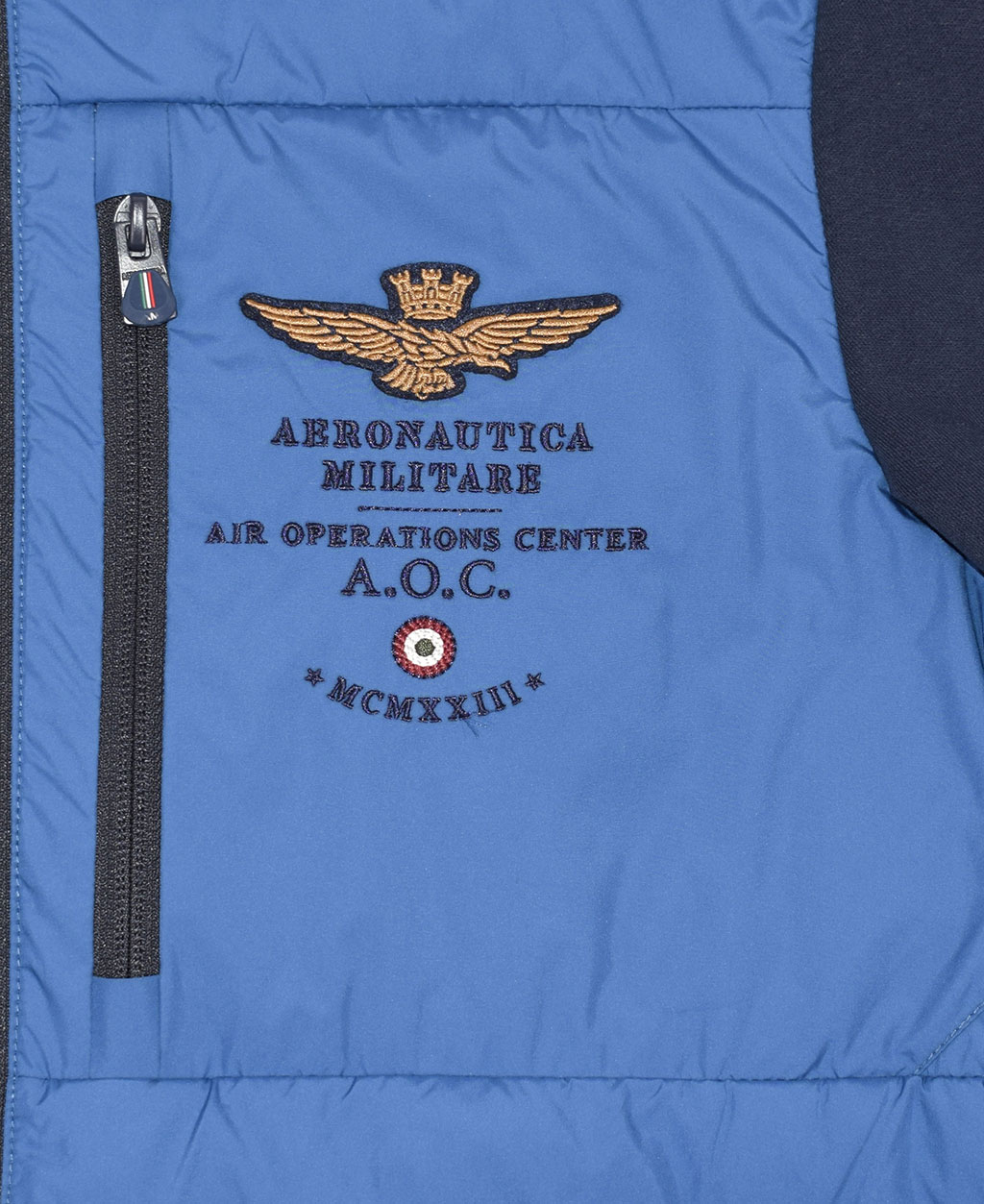 Куртка AERONAUTICA MILITARE FW 19/20 blue navy/cielo (AF 377) 