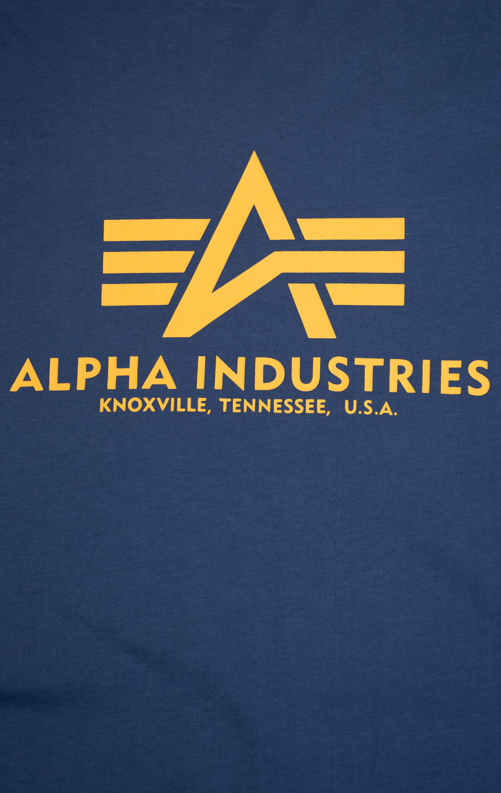 Футболка ALPHA INDUSTRIES BASIC T big size new navy 