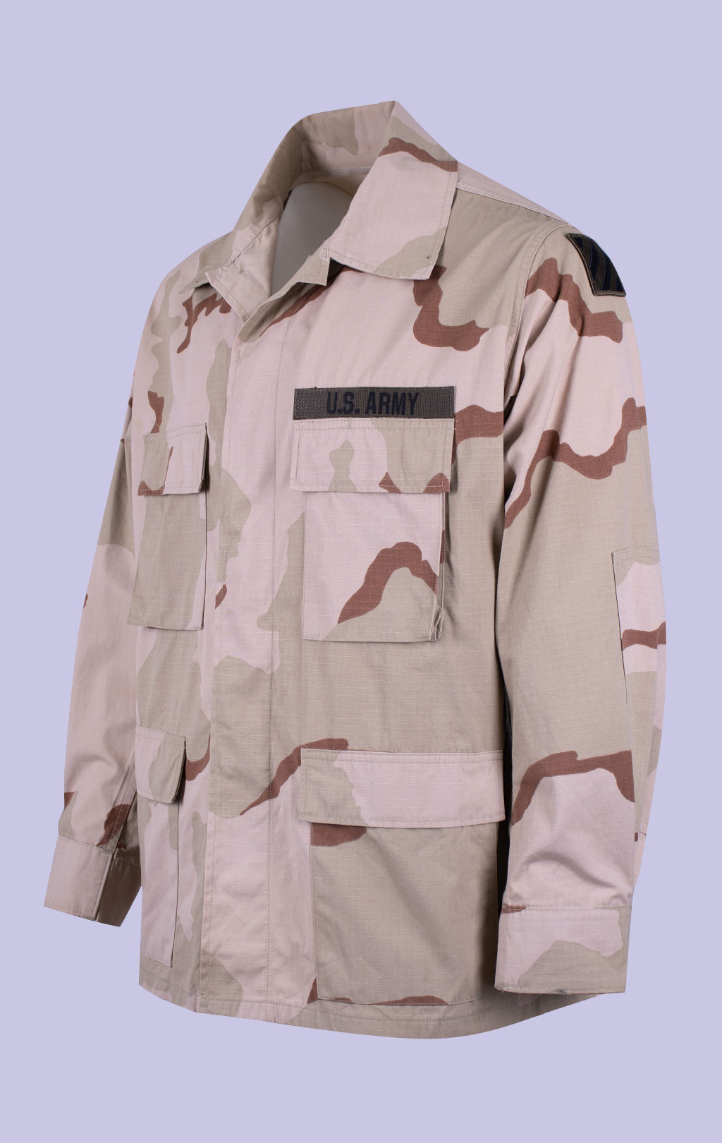 Китель полевой BDU rip-stop до 4х нашивок desert-3 б/у США