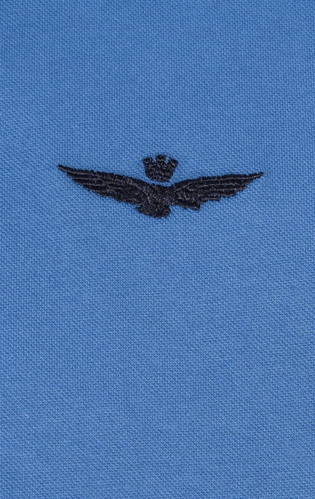 Футболка-поло AERONAUTICA MILITARE SS 21/TR azzurro (PO 1517) 