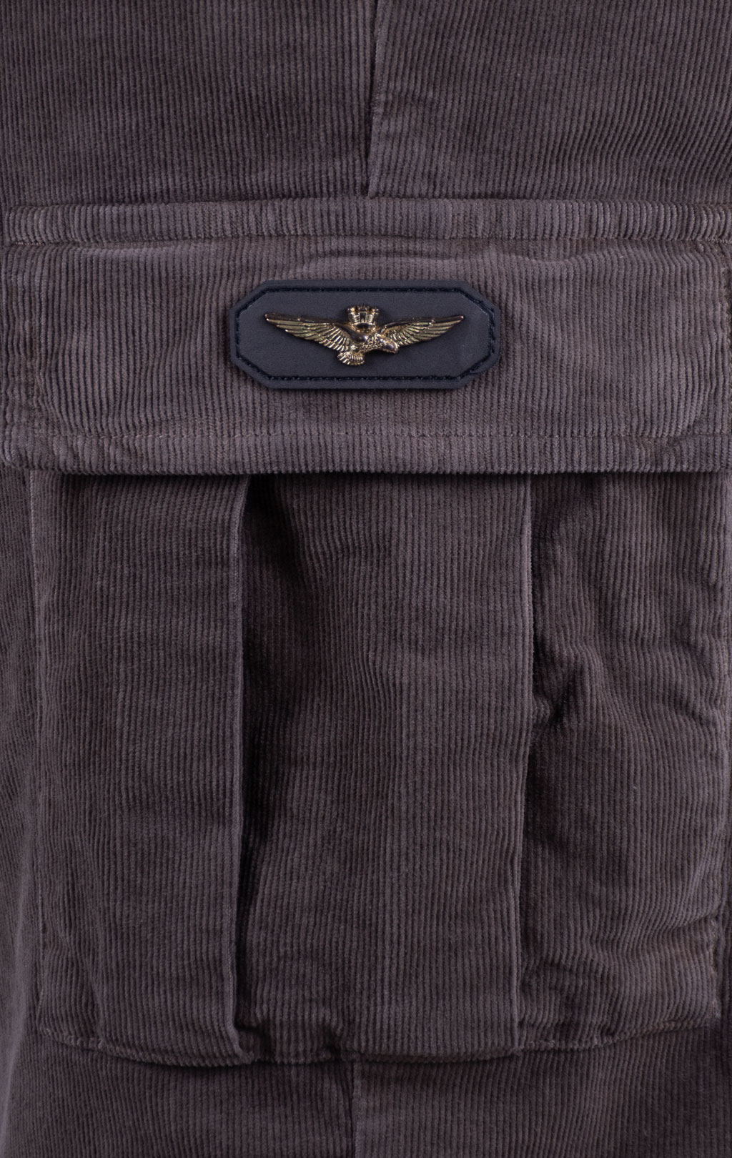 Брюки-карго AERONAUTICA MILITARE вельвет FW 26/27/AL caffelatte (PA 1740) 