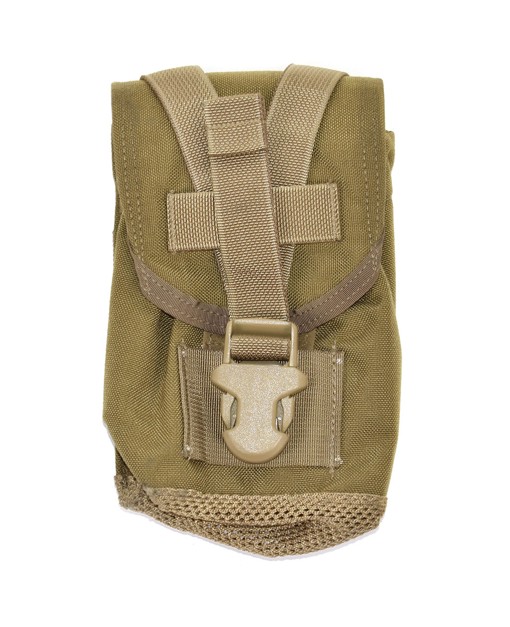 Чехол для фляги MOLLE с сеткой coyote США