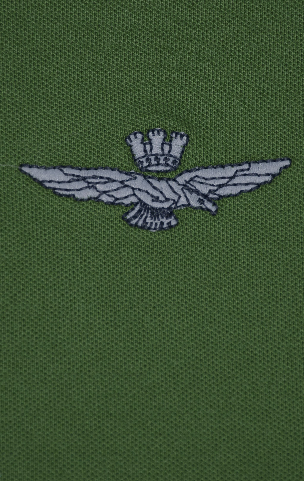 Футболка-поло AERONAUTICA MILITARE SS 25 m/BD forest green (PO 1843) 
