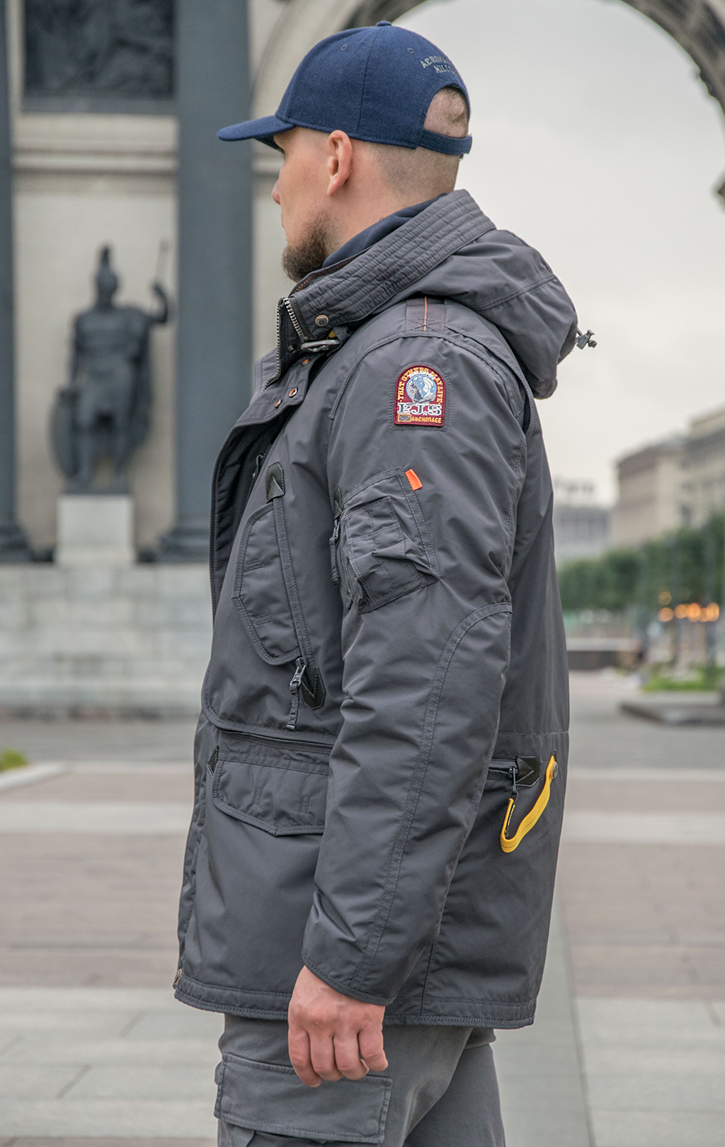 Аляска-пуховик PARAJUMPERS RIGHT HAND ECO FW 21/22 phantom 