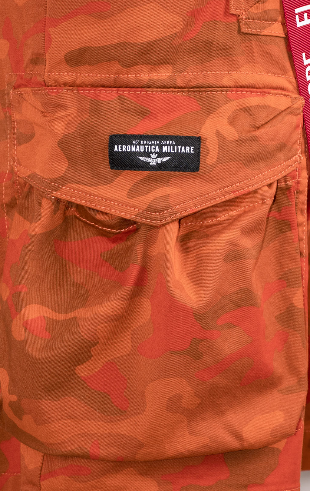 Шорты AERONAUTICA MILITARE SS 24/BD orange camo (BE 200) 