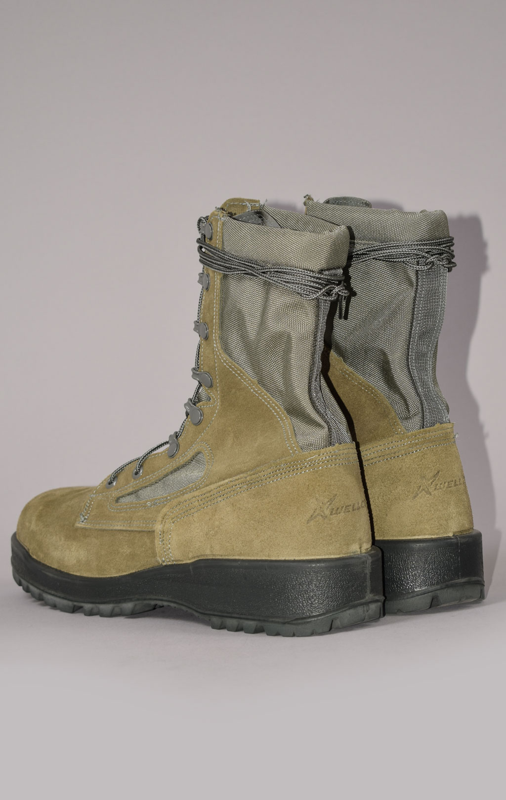 Ботинки-берцы Wellco USAF steel toe sage green 