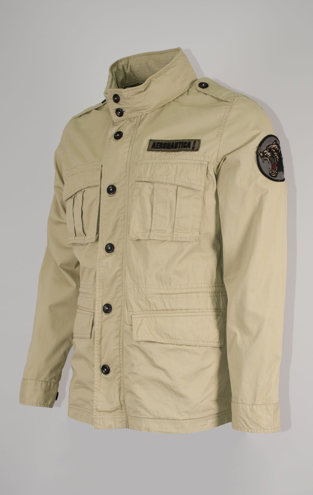 Ветровка AERONAUTICA MILITARE M-65 SS 25 m/IN antelope beige (AB 2212) 