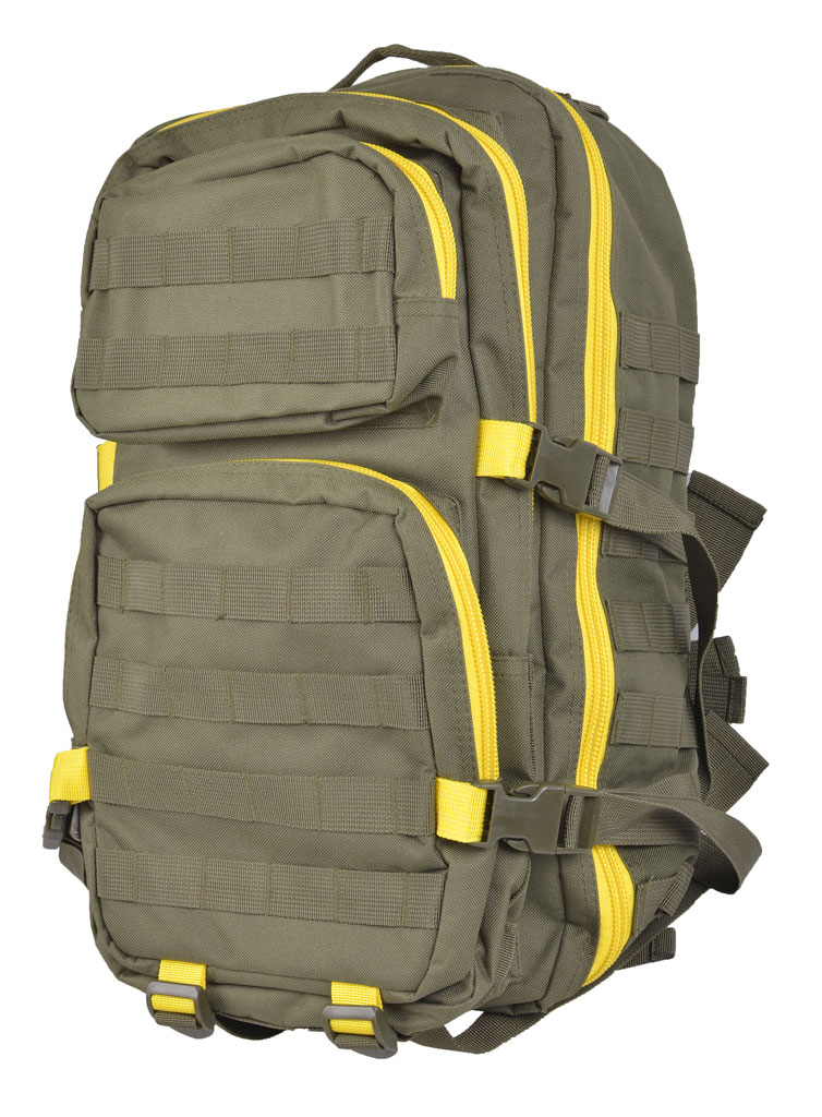 Рюкзак тактический BRANDIT Assault 2-color large olive yellow Рюкзак тактический BRANDIT Assault 2-color large olive yellow