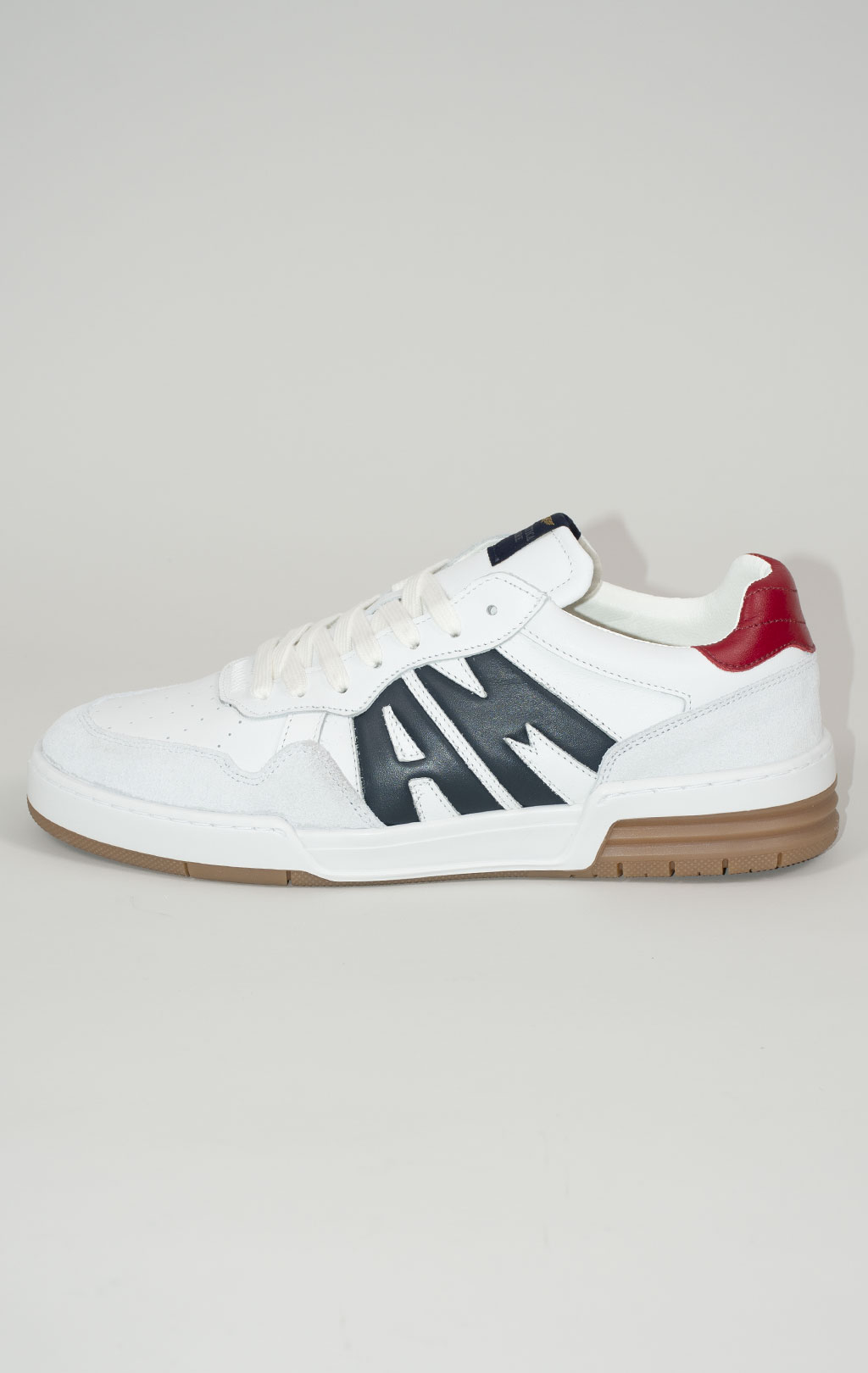 Сникеры AERONAUTICA MILITARE SS 25 m/PT off white/tango red/blue navy (SC 300) 