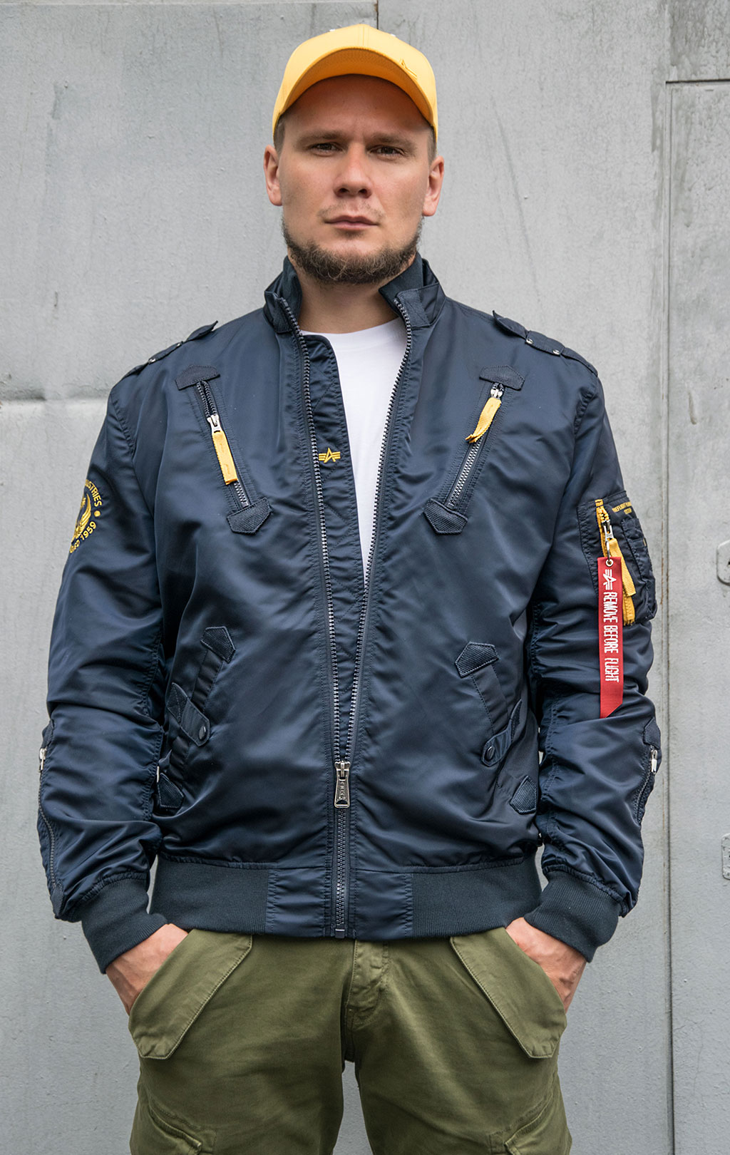 Ветровка ALPHA INDUSTRIES FALCON-II rep. blue 