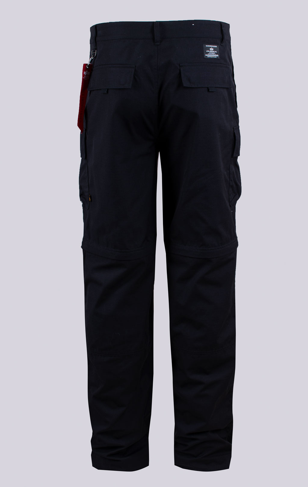 Брюки-шорты ALPHA INDUSTRIES CONVERTIBLE CARGO PANT SS 24 m black 