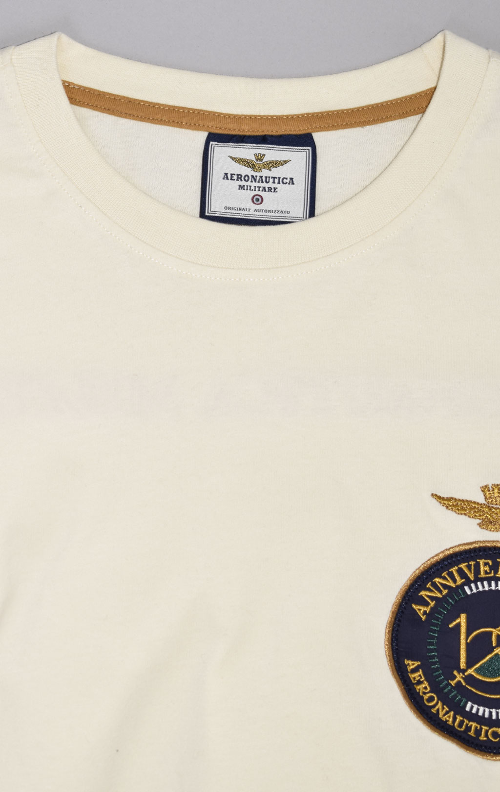 Лонгслив AERONAUTICA MILITARE FW 23/24/BD cream white (TS 2138) 