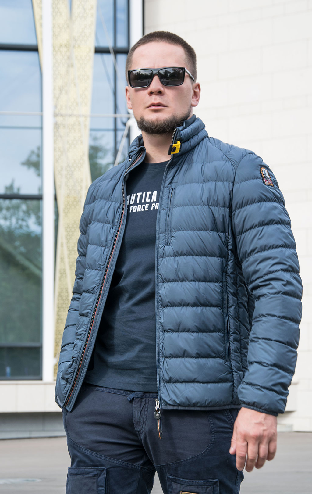 Куртка-пуховик лёгкая PARAJUMPERS UGO FW 23/24 dark avio 