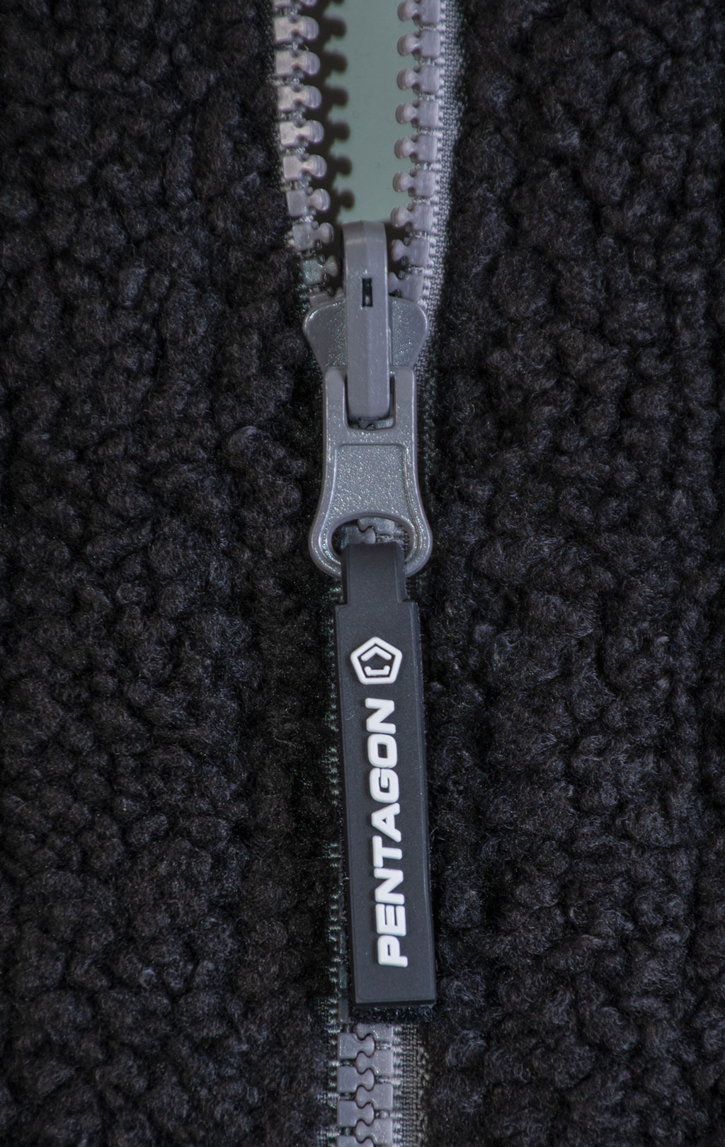 Куртка с капюшоном Pentagon SHERPA IANOS 2 in 1 флис black/grey wolf 09057 
