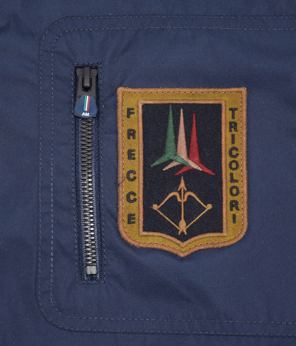 Ветровка-бомбер AERONAUTICA MILITARE SS 19/CN blue navy (AB 1719) 