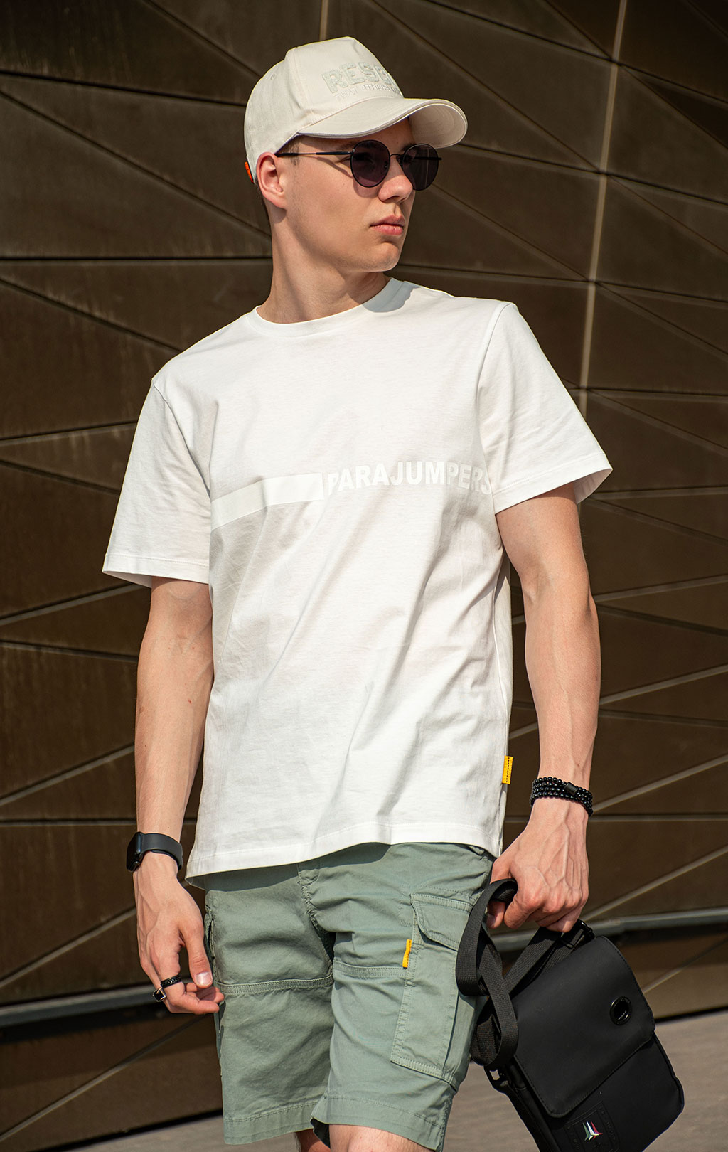 Футболка PARAJUMPERS SPACE TEE SS 25 m white 