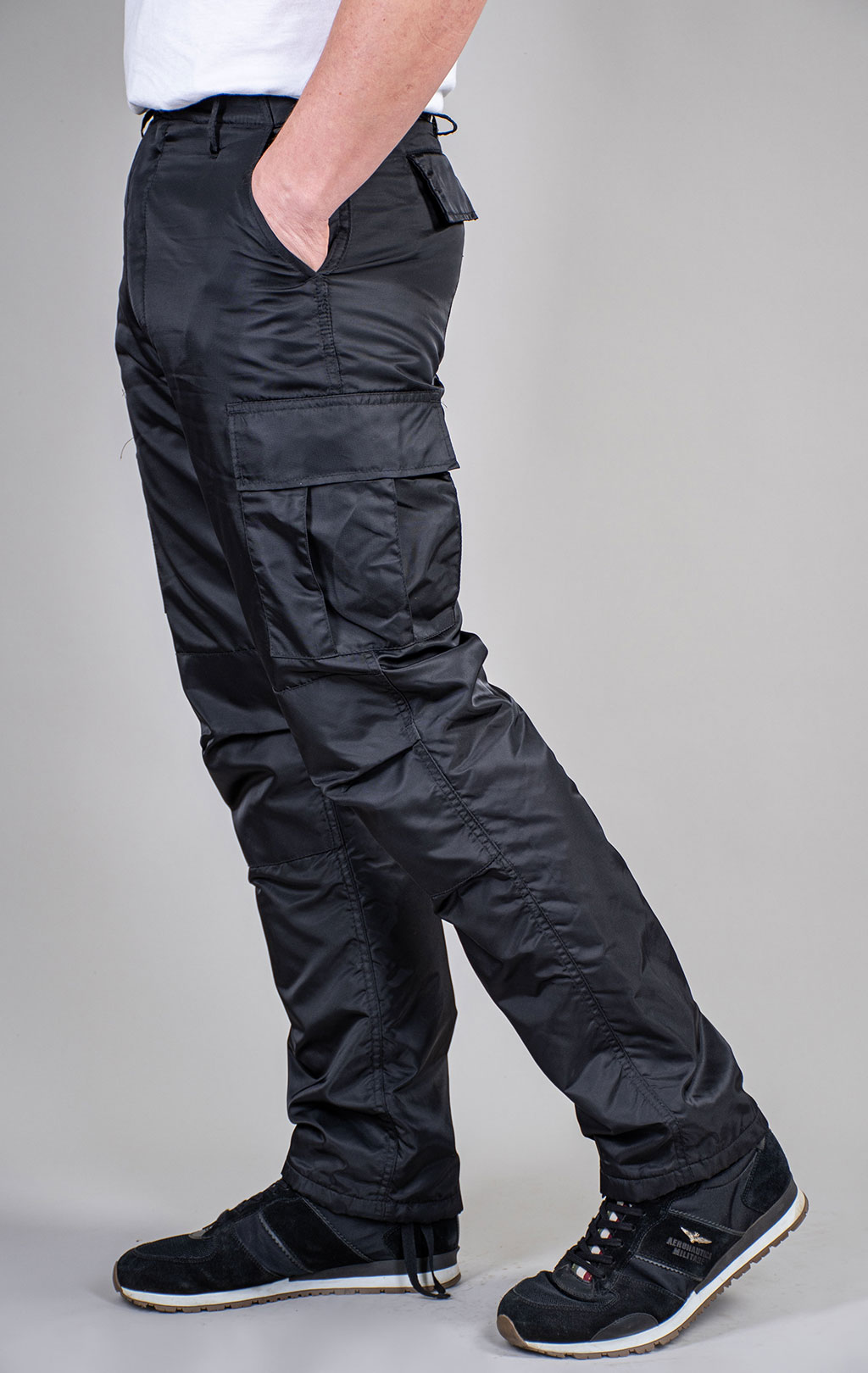 Брюки-карго BRANDIT Thermohose утеплённые black 