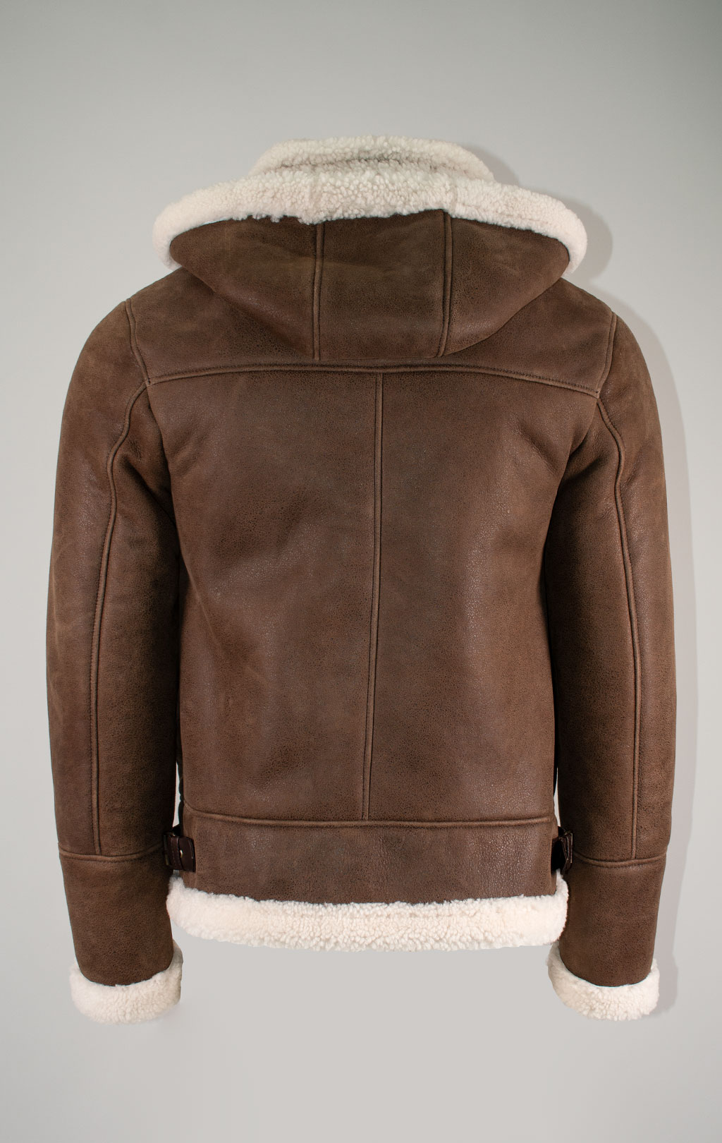 Куртка-пилот KODZIC B-3 HOODED овчина FW 25/26 brown 