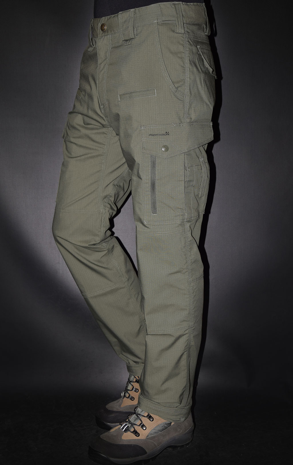Брюки тактические Pentagon RANGER 2.0 big size хлопок35%/полиэстер65% Rip-Stop stretch green camo 06CG 05007 