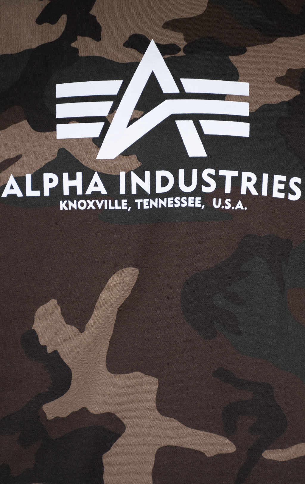 Свитшот ALPHA INDUSTRIES BASIC SWEATER camo woodland 65 