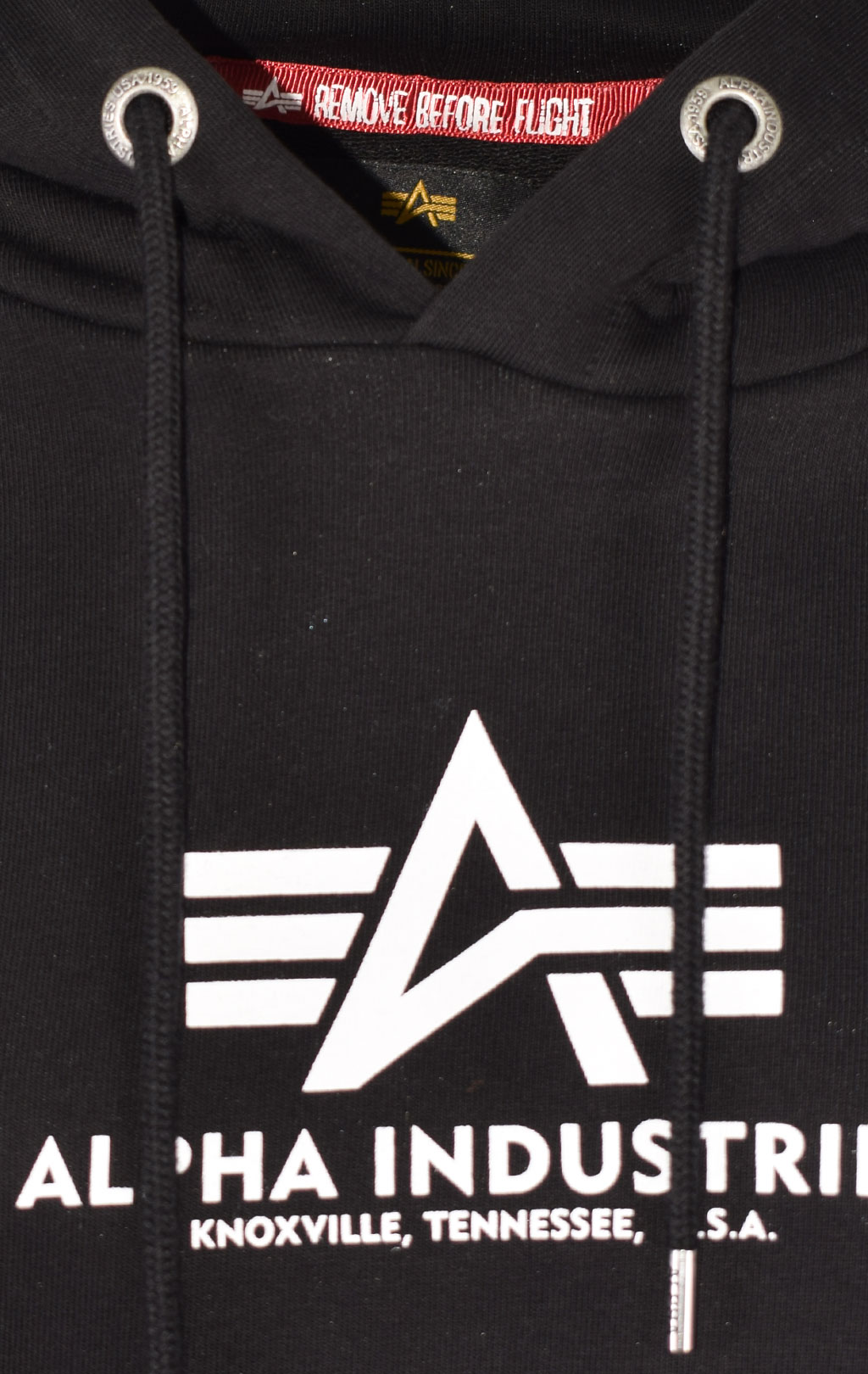 Женская толстовка ALPHA INDUSTRIES BASIC HOODY COS black 