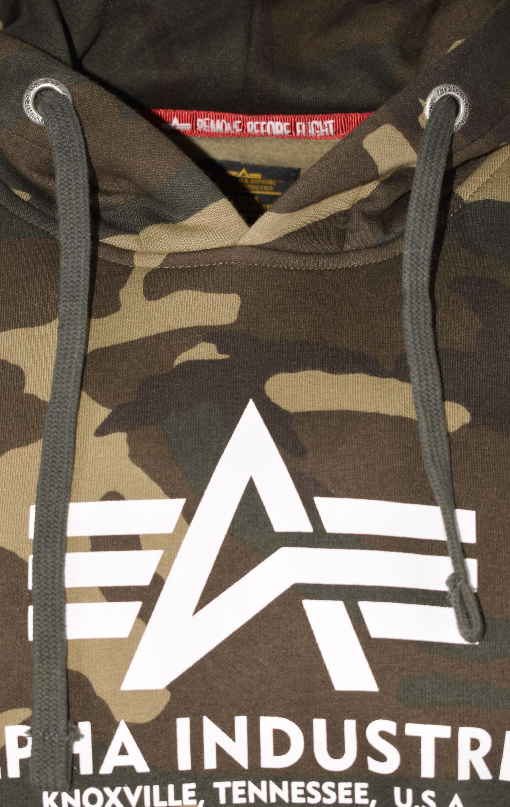 Толстовка ALPHA INDUSTRIES BASIC HOODY camo woodland 65 