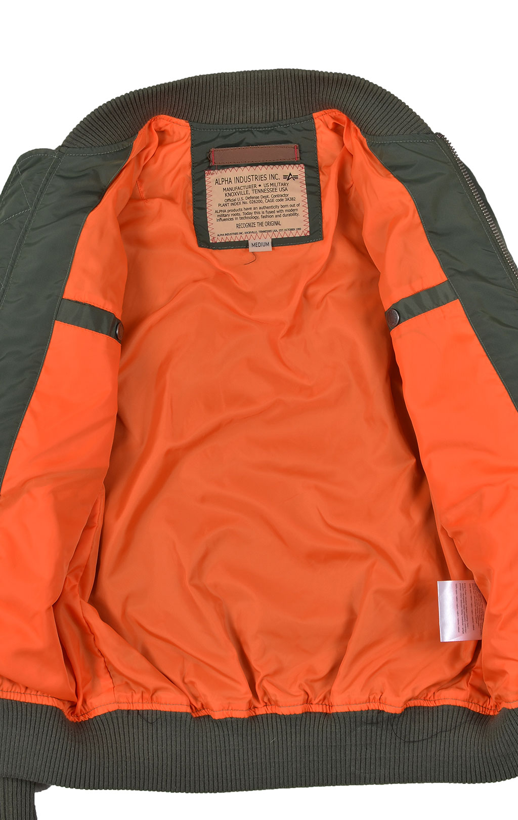 Женская ветровка-бомбер ALPHA INDUSTRIES TT MA-1 sage green 