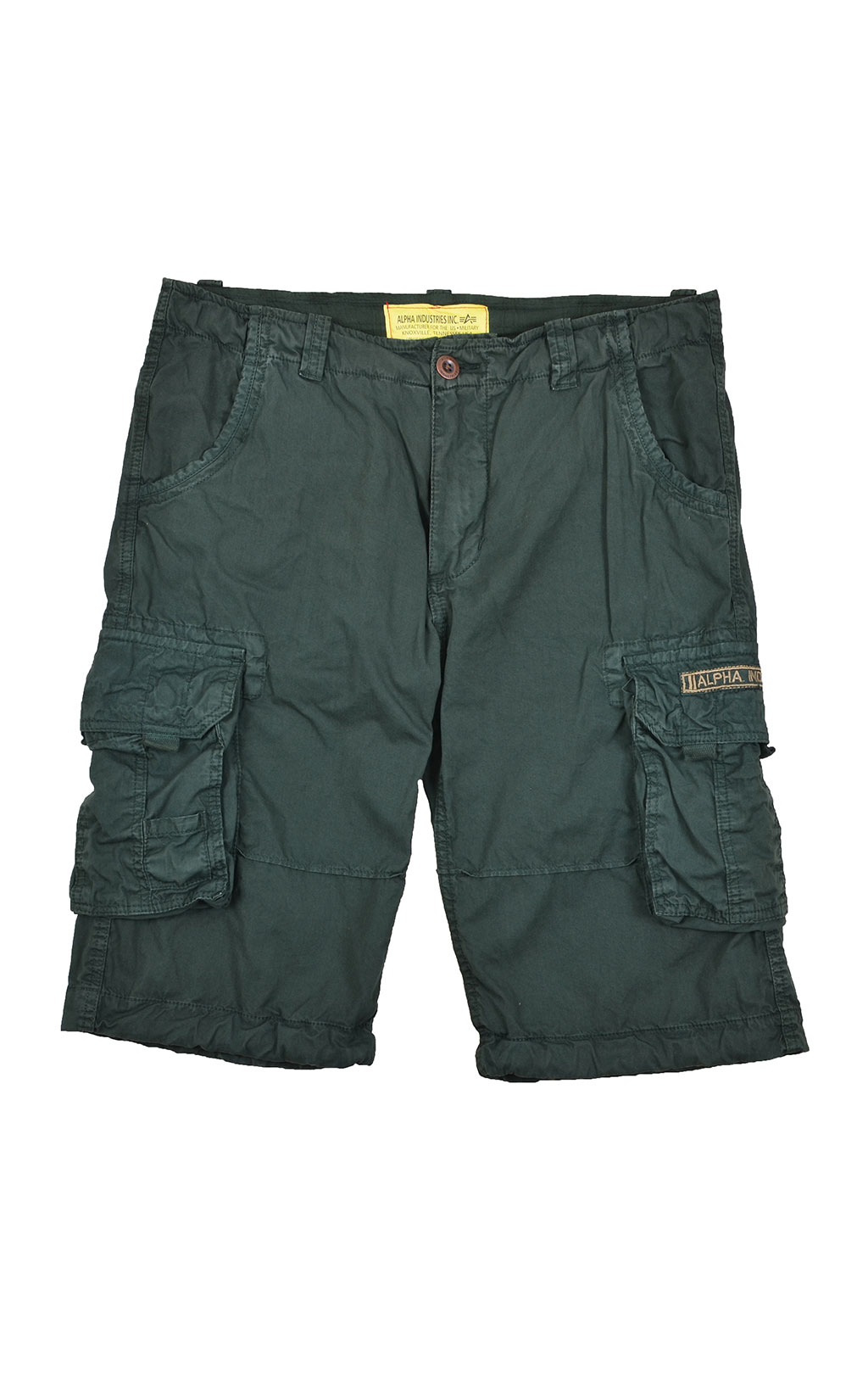 Шорты ALPHA INDUSTRIES JET big size petrol dark 