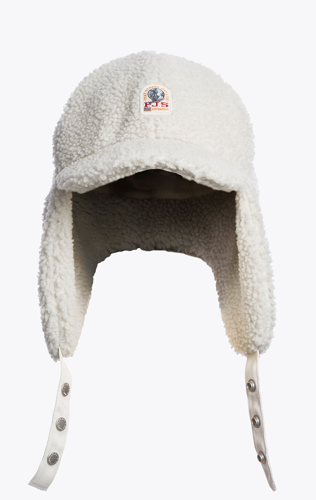 Шапка ушанка PARAJUMPERS VEVEY FW 26/27 chalk white 
